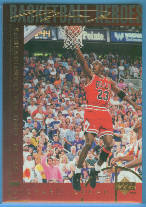 1994-95 Upper Deck Jordan Heroes #43 Michael Jordan/1991-93 MJOs Highlight Zone