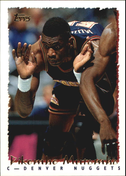 1994-95 Topps #339 Dikembe Mutombo