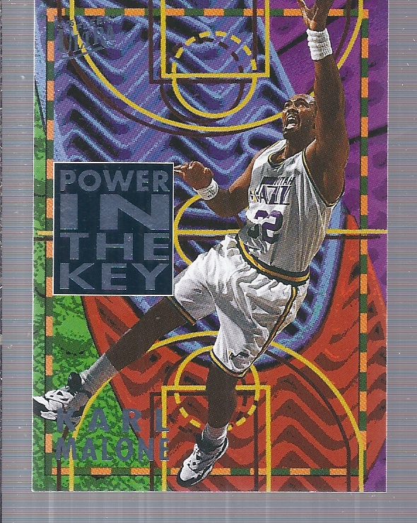 1994-95 Ultra Power In The Key #5 Karl Malone
