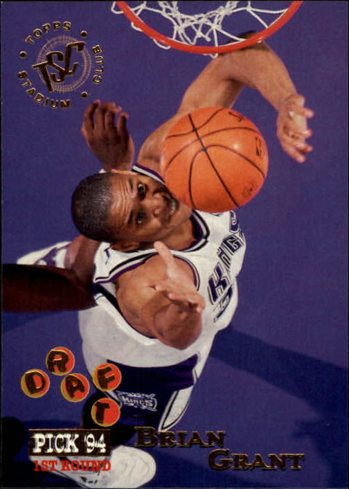 1994-95 Stadium Club #225 Brian Grant RC