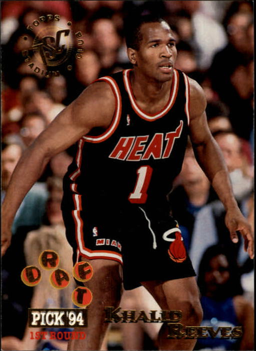 1994-95 Stadium Club #250 Khalid Reeves RC