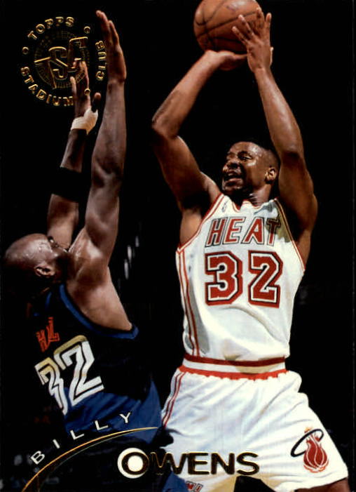 1994-95 Stadium Club #332 Billy Owens