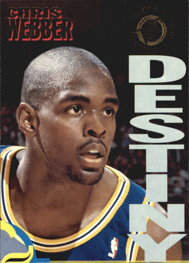 1994-95 Stadium Club Dynasty and Destiny #10B Chris Webber