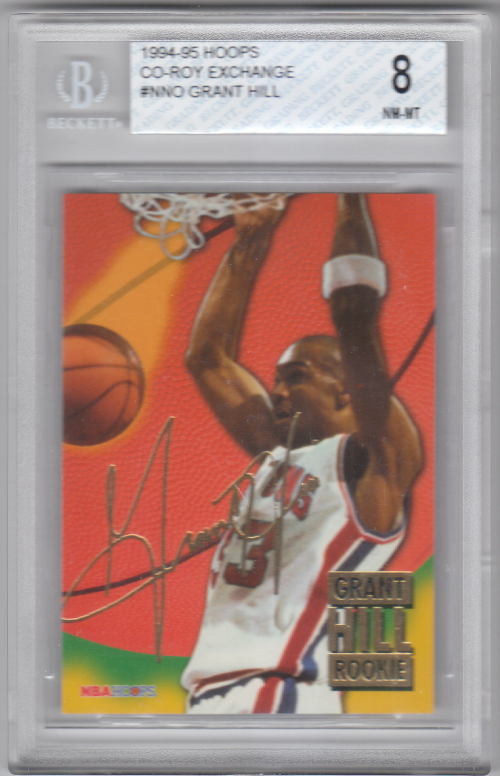 1994-95 Hoops #NNO Grant Hill Wrapper Exch.