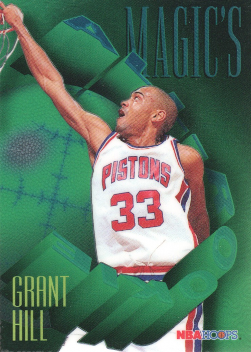 1994-95 Hoops Magic's All-Rookies Foil-Tech #FAR3 Grant Hill