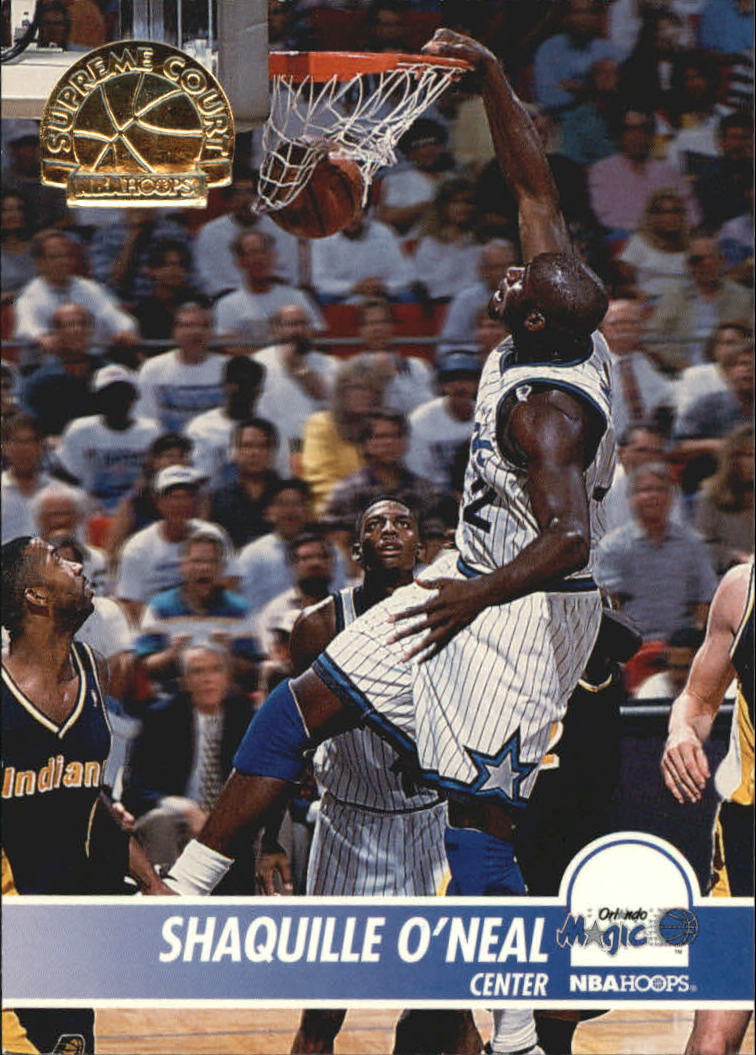 1994-95 Hoops Supreme Court #SC33 Shaquille O'Neal