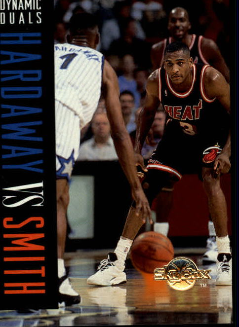 1994-95 SkyBox Premium #186 Anfernee Hardaway DD/Steve Smith