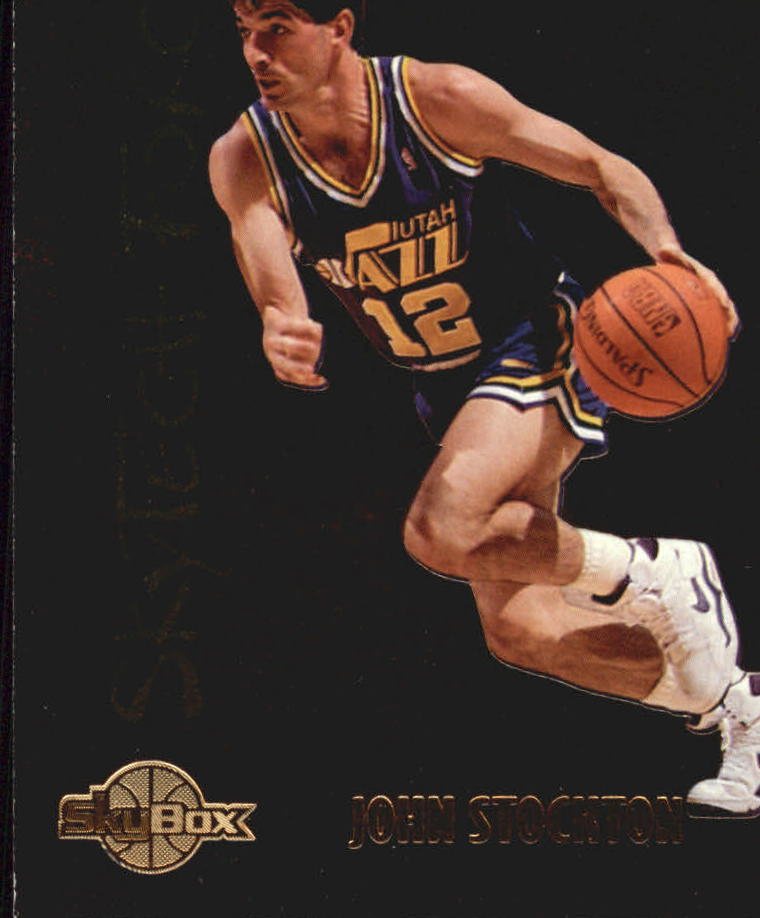 1994-95 SkyBox Premium SkyTech Force #SF29 John Stockton