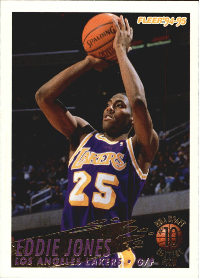 1994-95 Fleer Lottery Exchange #10 Eddie Jones