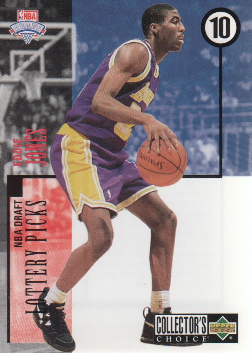 1994-95 Collector's Choice Draft Trade #10 Eddie Jones