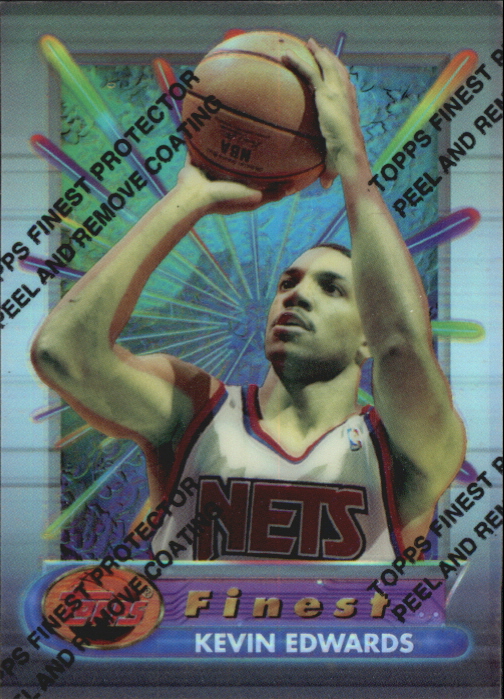 1994-95 Finest Refractors #28 Kevin Edwards