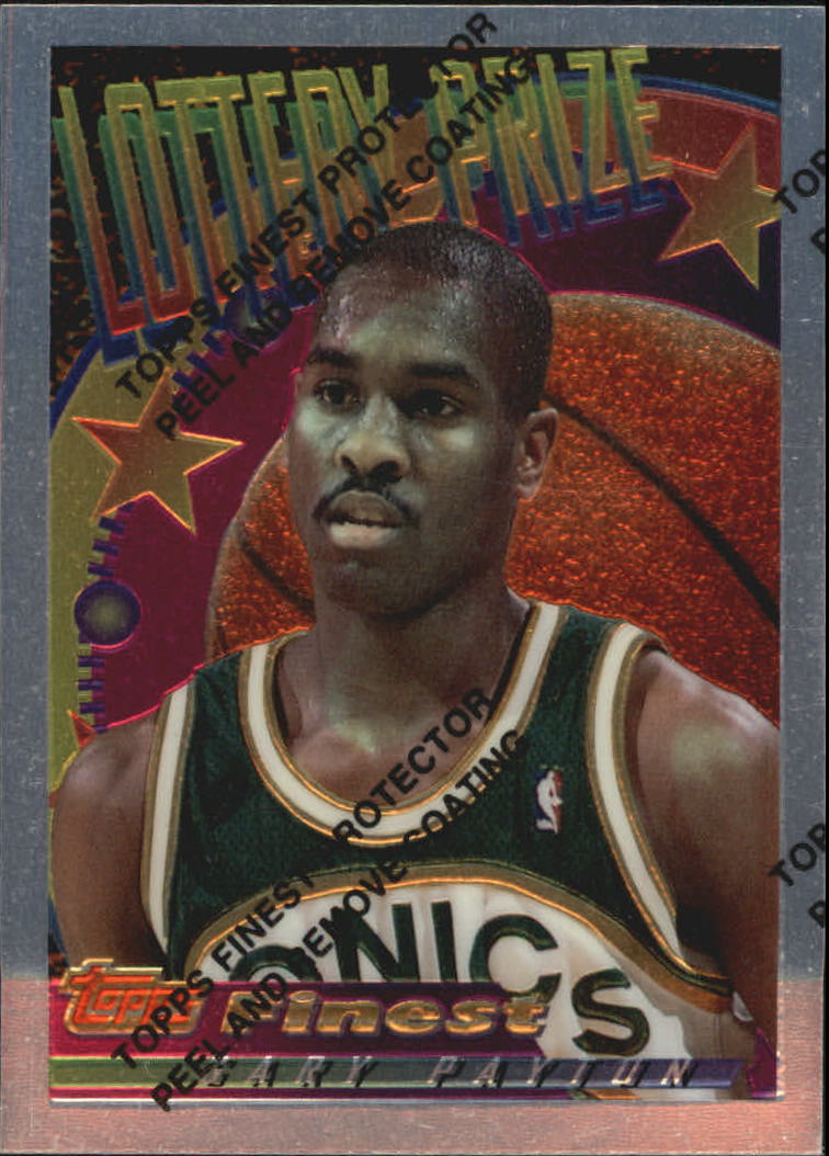 1994-95 Finest Lottery Prize #LP9 Gary Payton