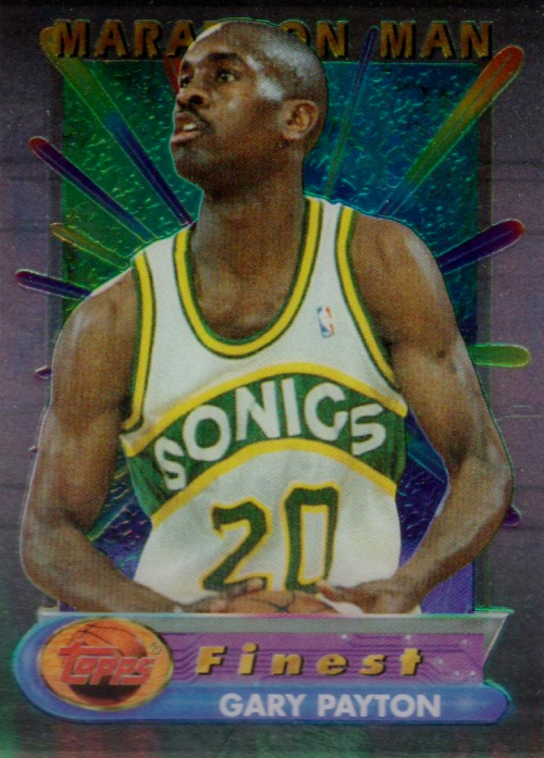 1994-95 Finest Marathon Men #2 Gary Payton