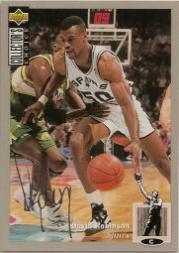 1994-95 Collector's Choice Silver Signature #50 David Robinson