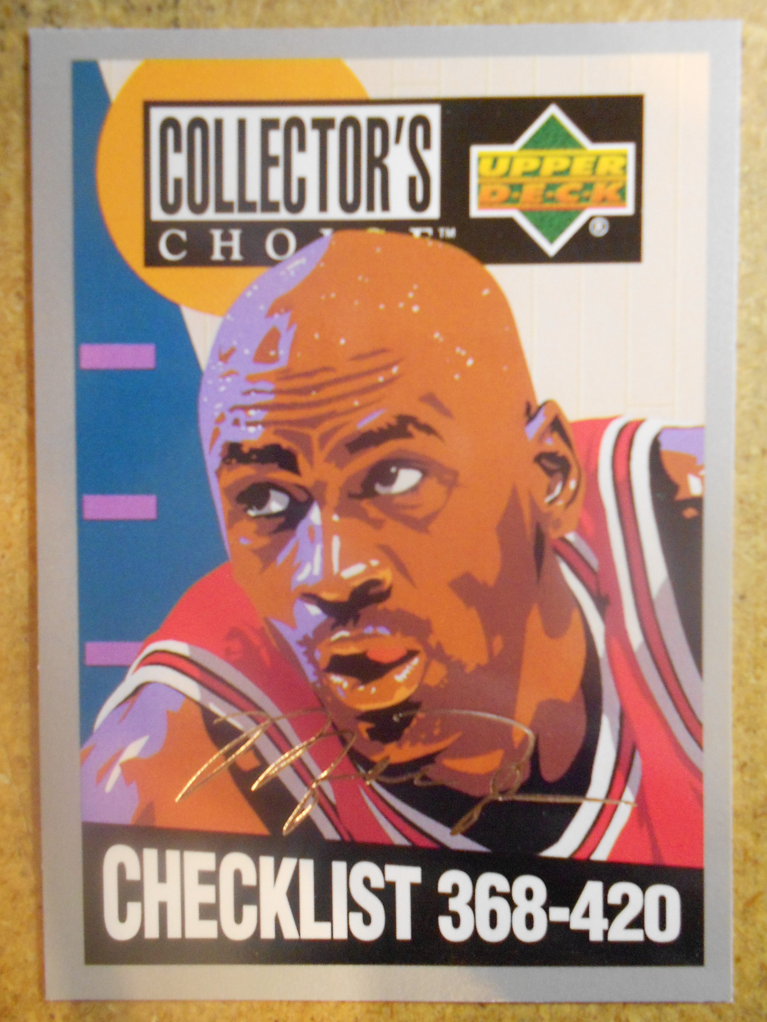 1994-95 Collector's Choice Silver Signature #420 Michael Jordan CL