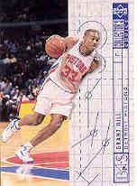 1994-95 Collector's Choice Gold Signature #379 Grant Hill BP