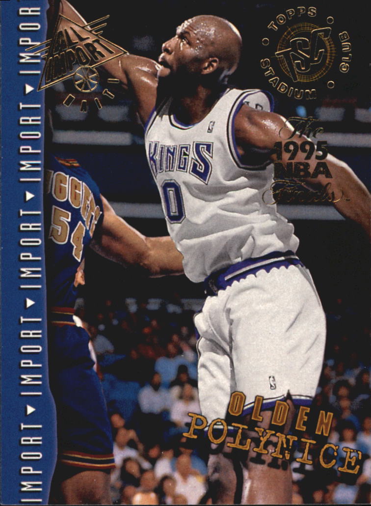 1994 95 Stadium Club Super Teams NBA Finals 204 Olden Polynice AI