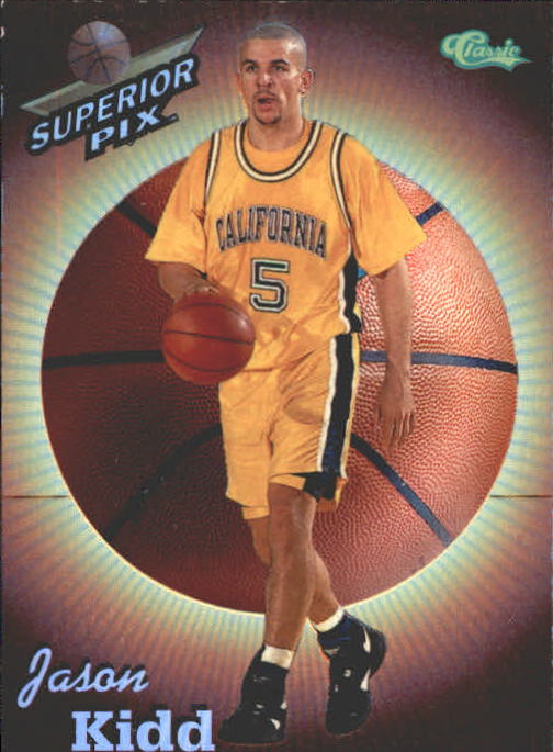 1995 Superior Pix Chrome #2 Jason Kidd