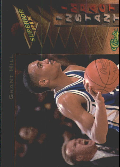 1995 Superior Pix Instant Impact #4 Grant Hill