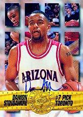1995 Press Pass Autographs #5 Damon Stoudamire