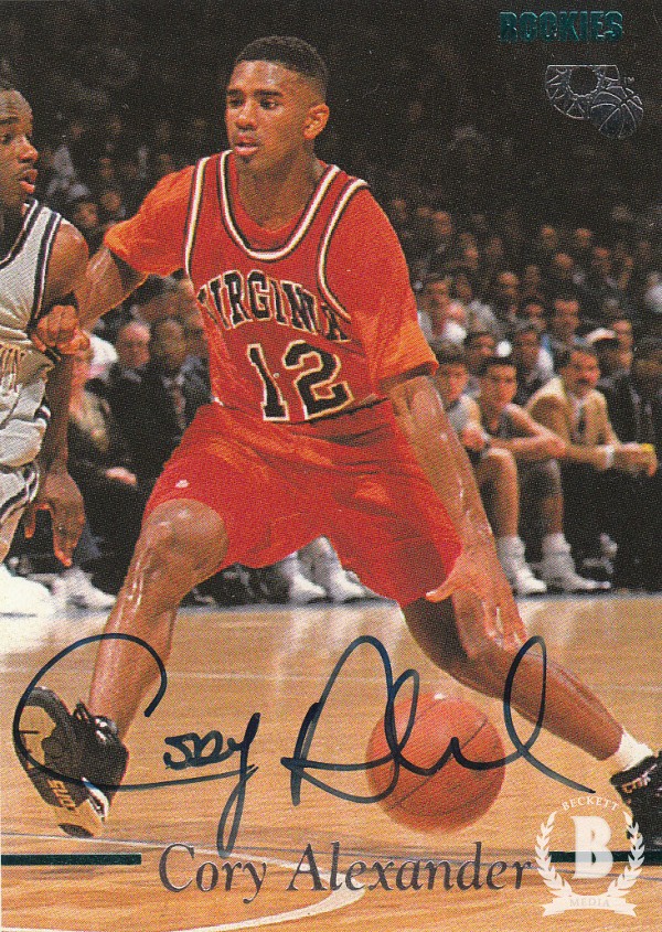1995 Classic Autographs #27 Cory Alexander/3335