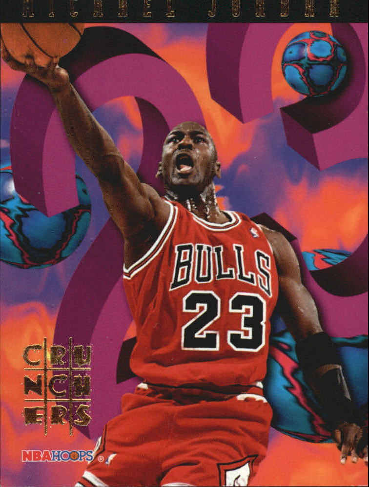 1995-96 Hoops Number Crunchers #1 Michael Jordan