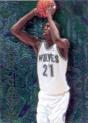 1995-96 Metal Tempered Steel #4 Kevin Garnett