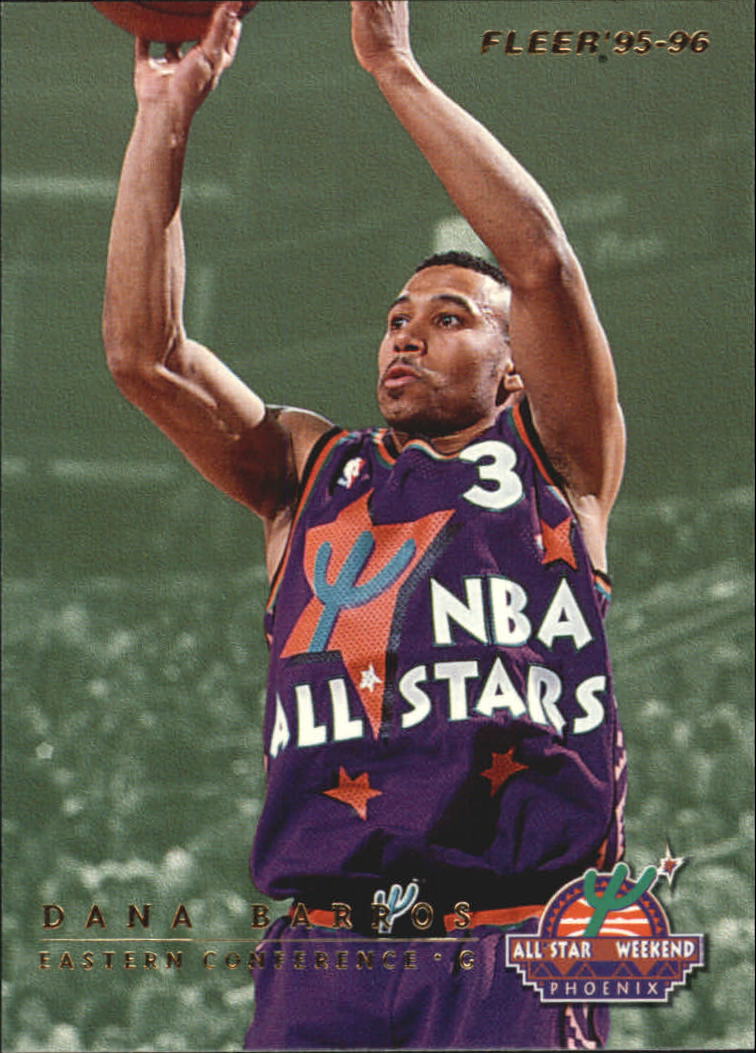 1995-96 Fleer All-Stars #11 Dana Barros/Gary Payton
