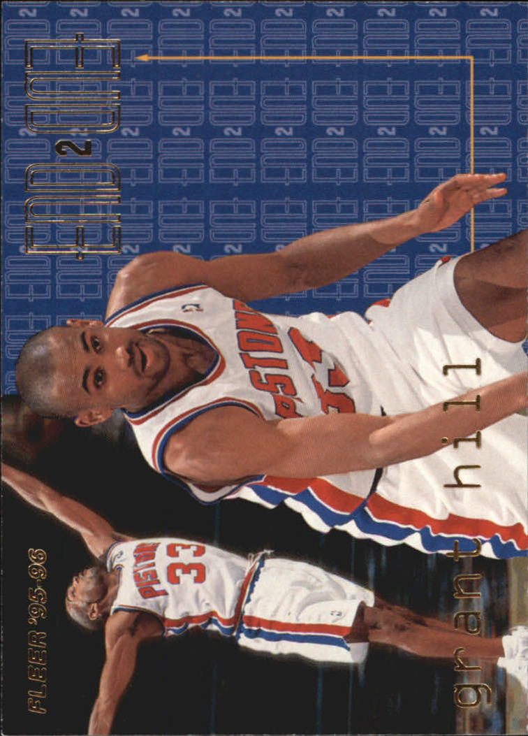 1995-96 Fleer End to End #7 Grant Hill