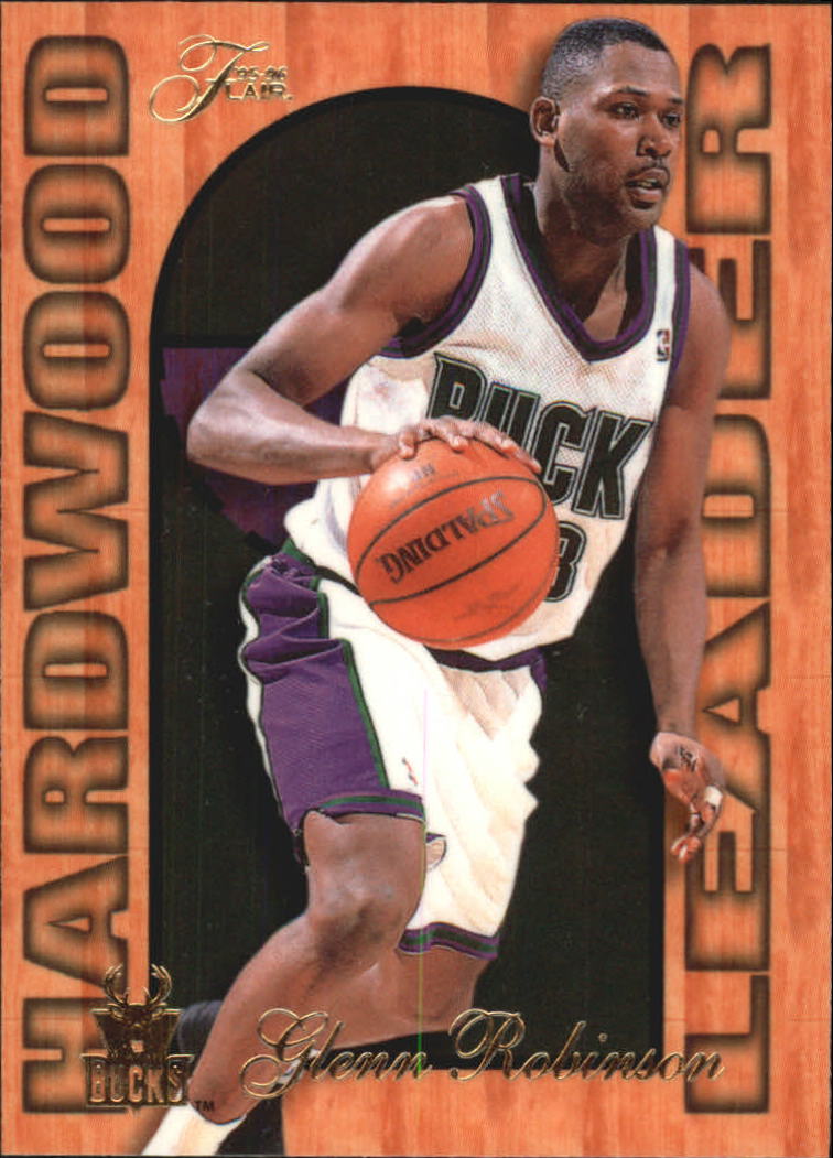 1995-96 Fleer Flair Hardwood Leaders #15 Glenn Robinson