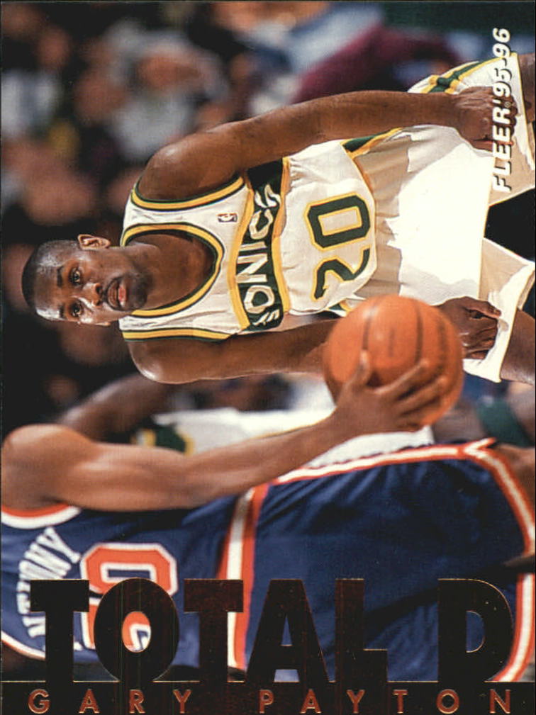 1995-96 Fleer Total D #8 Gary Payton
