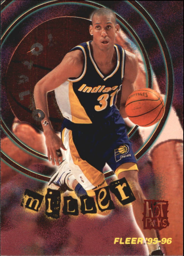 1995-96 Fleer Total O Hot Pack #4 Reggie Miller
