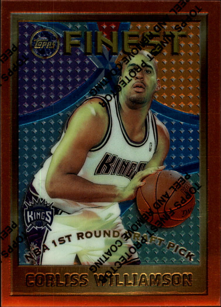 1995-96 Finest #123 Corliss Williamson RC
