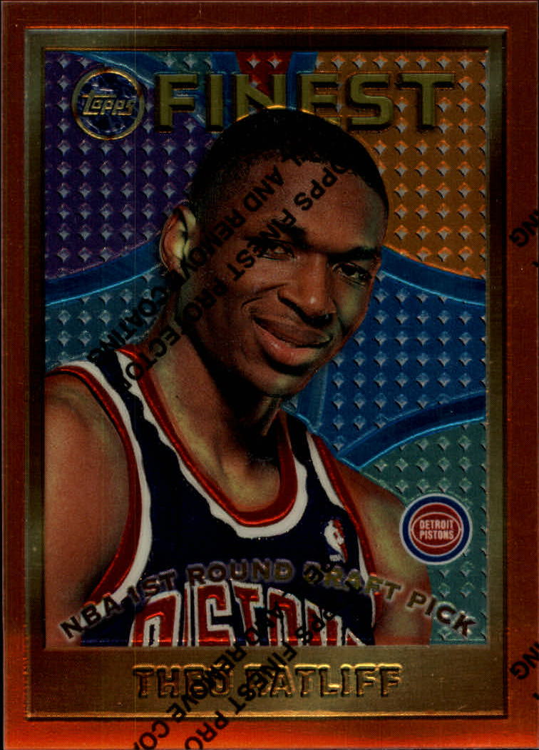 1995-96 Finest #128 Theo Ratliff RC