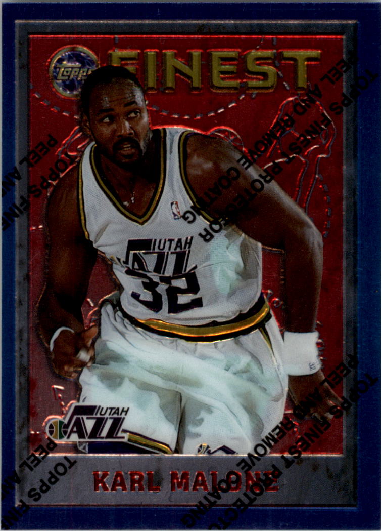 1995-96 Finest #209 Karl Malone
