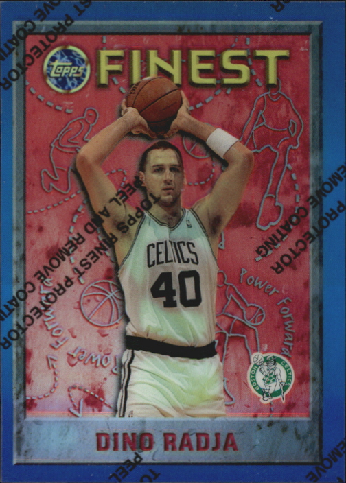 1995-96 Finest Refractors #65 Dino Radja