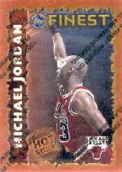 1995-96 Finest Hot Stuff #HS1 Michael Jordan