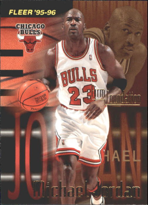 1995-96 Fleer #323 Michael Jordan FF