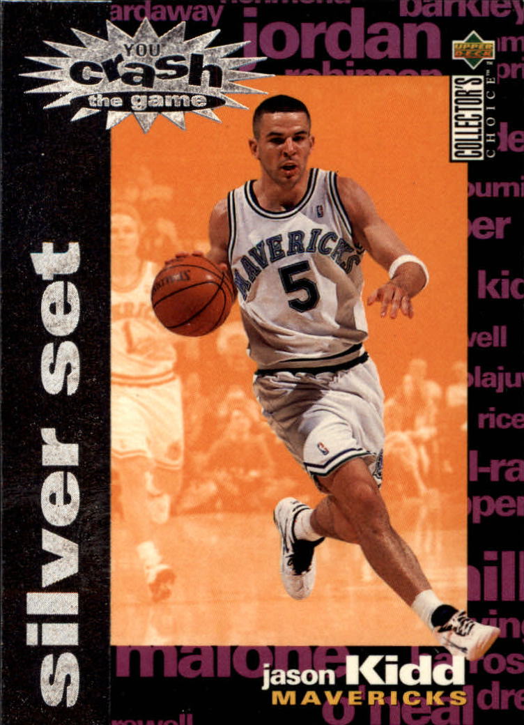 1995-96 Collector's Choice Crash the Game Assists/Rebounds Silver Redemption #C12 Jason Kidd