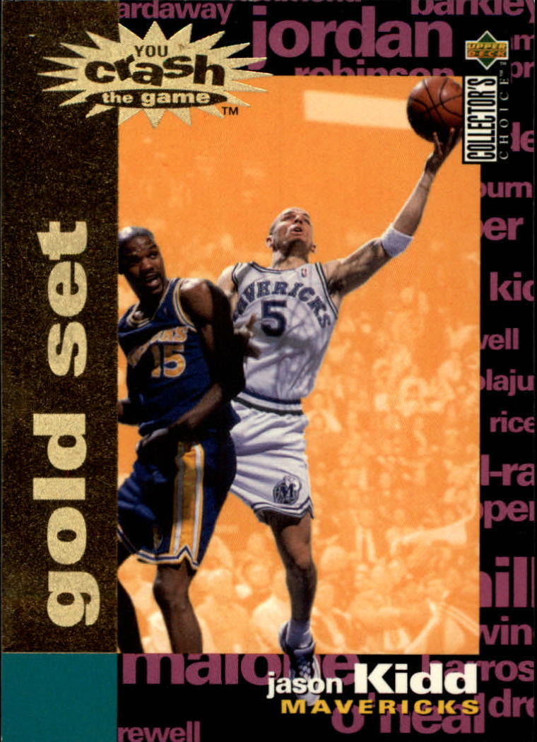 1995-96 Collector's Choice Crash the Game Scoring Gold Redemption #C22 Jason Kidd