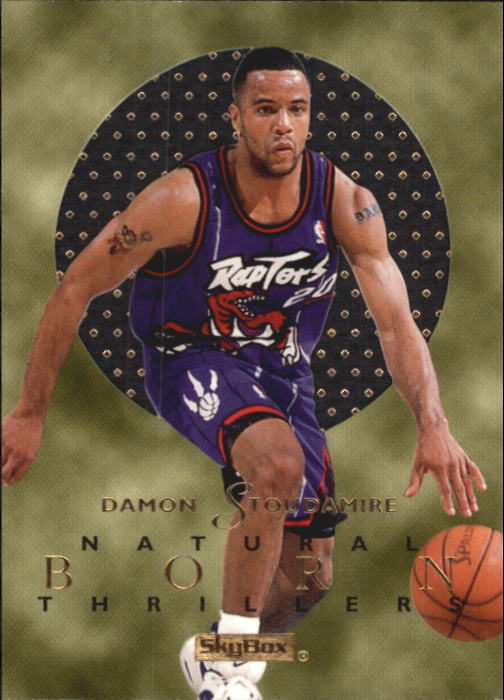 1995-96 E-XL Natural Born Thrillers #10 Damon Stoudamire