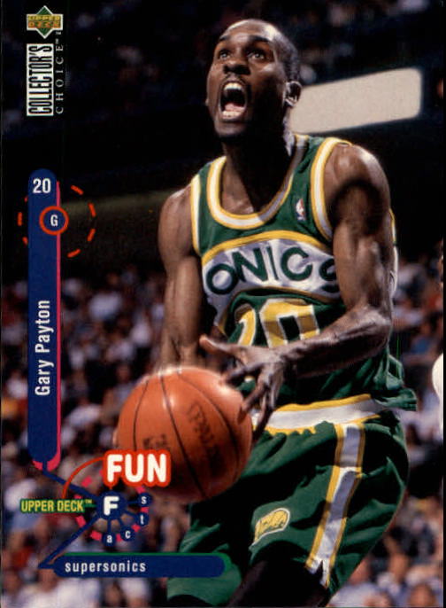 1995-96 Collector's Choice #190 Gary Payton FF