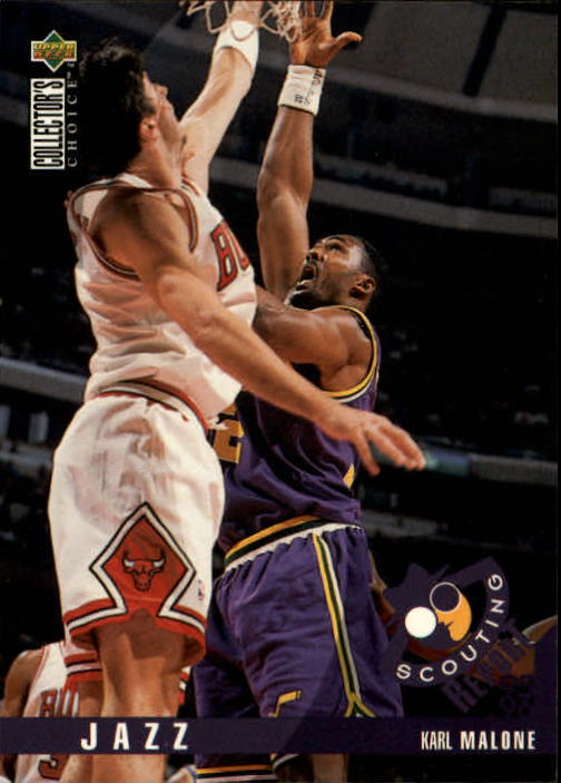 1995-96 Collector's Choice #347 Karl Malone SR