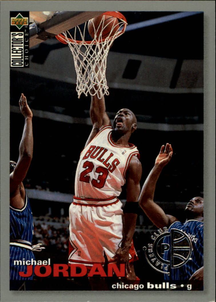 1995-96 Collector's Choice Player's Club #45 Michael Jordan