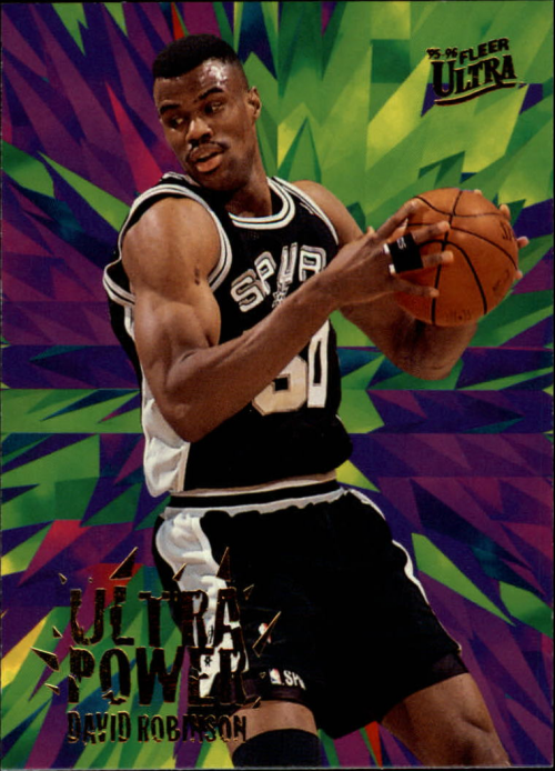 1995-96 Ultra Power #10 David Robinson