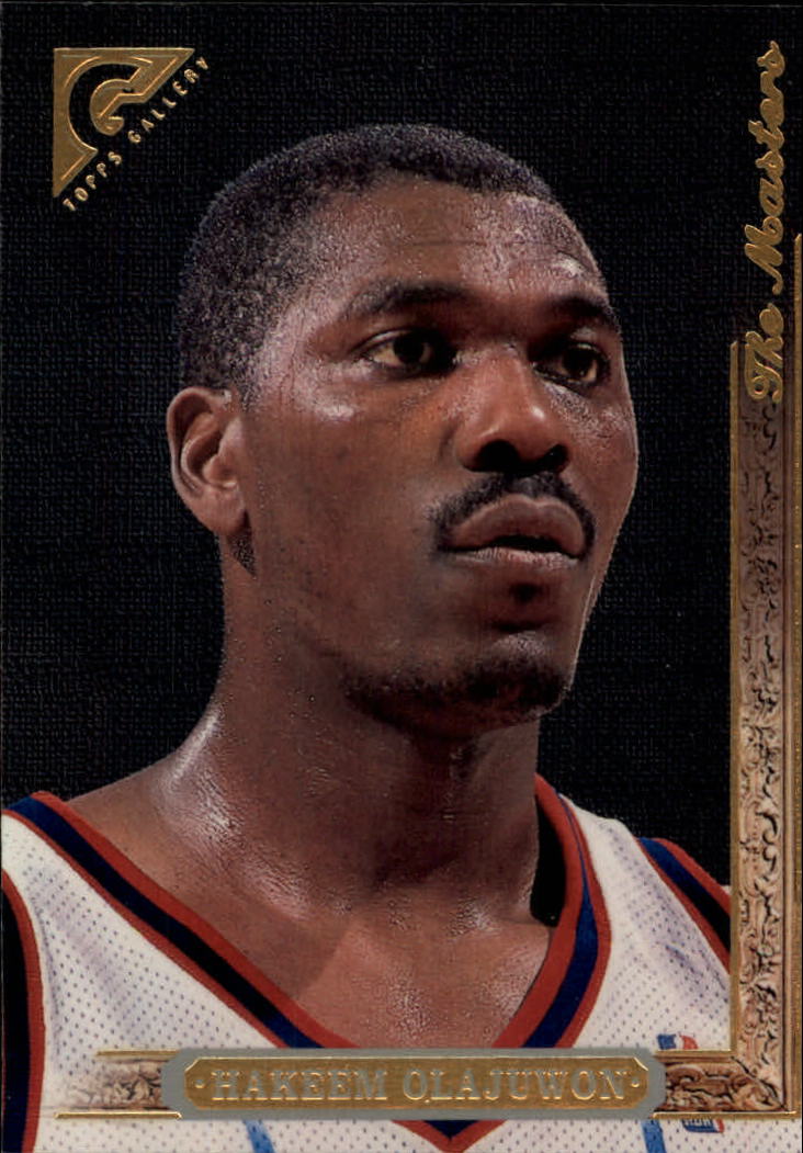 1995-96 Topps Gallery #9 Hakeem Olajuwon