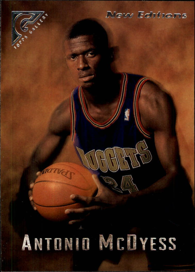 1995-96 Topps Gallery #48 Antonio McDyess RC