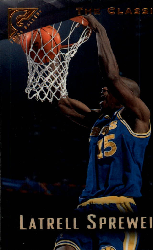 1995-96 Topps Gallery #100 Latrell Sprewell