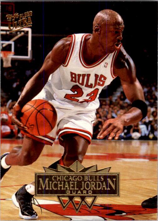 1995-96 Ultra #25 Michael Jordan