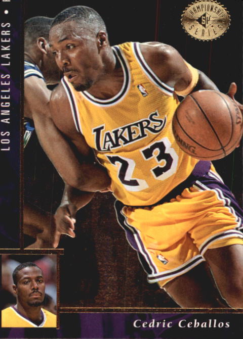 1995-96 SP Championship #50 Cedric Ceballos